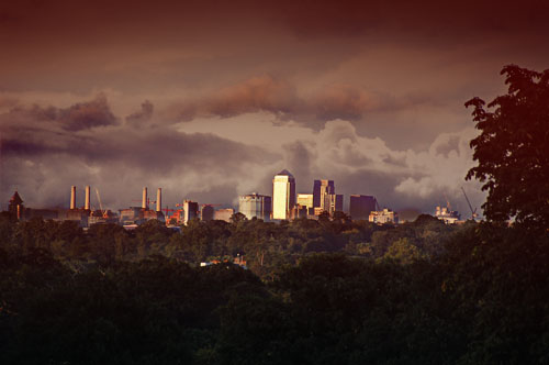 London skyline