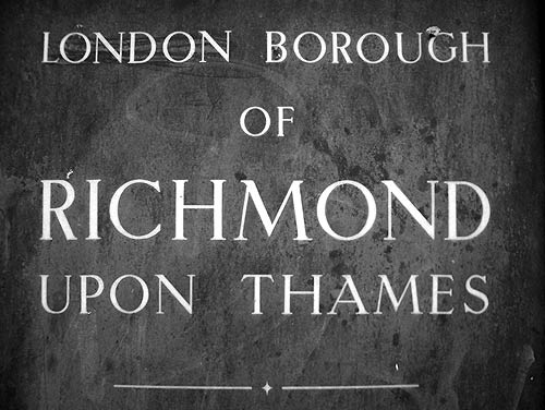 Richmond Borough Sign