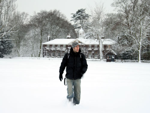 Steve Morgan in Marble Hill park