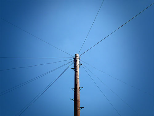 Telegraph wires photo